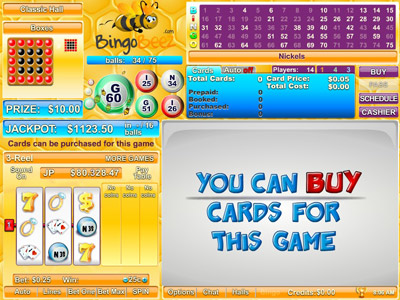 Bingo Beez Lobby